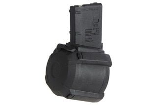 Magpul D60 drum magazine for AR-15, black.